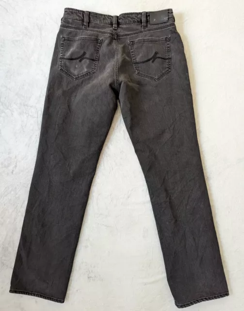 34 Heritage Jeans Mens 40x36 Black Charisma Comfort Classic Dark Wash Denim 3