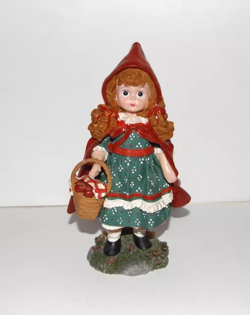 1999 Madame Alexander Resin Figurine "Little Red Riding Hood"