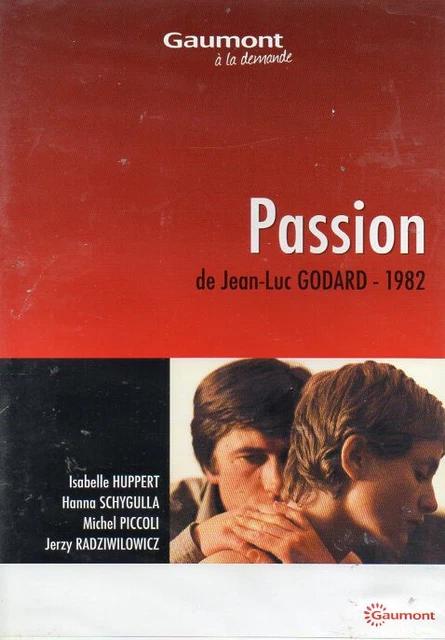 DVD: PASSION, Jean-Luc Godard, Isabelle Huppert, Michel Piccoli ...