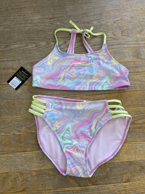 Art Class Girl’s XL 14/16 Two-Piece Swimsuit NWT! UPF 50+