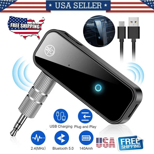 USB WIRELESS BLUETOOTH 5.0 Transmitter Receiver for Car Music Audio Aux