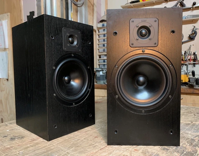 VINTAGE KEF C60 Speakers. Ferrofluid replaced in tweeters. £180.00
