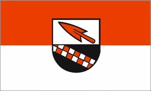 Aufkleber Ostrach Flagge Fahne 8 x 5 cm Autoaufkleber Sticker