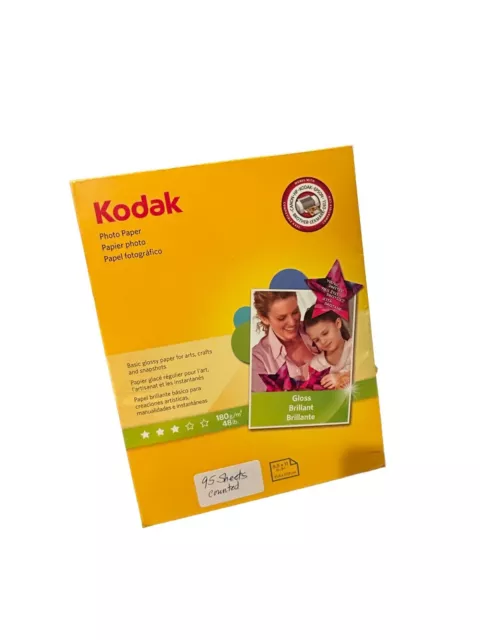 Kodak Photo Paper 8.5” X 11” Glossy Open Box 8209017