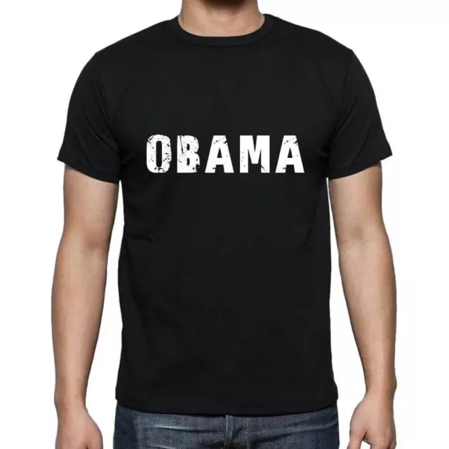 Men's Graphic T-Shirt Obama Eco-Friendly Limited Edition Short Sleeve Tee-Shirt