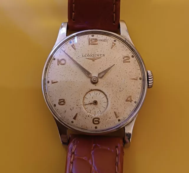 LONGINES 12.68z Ref. 5356 Vintage Anni 50  acciaio manuale