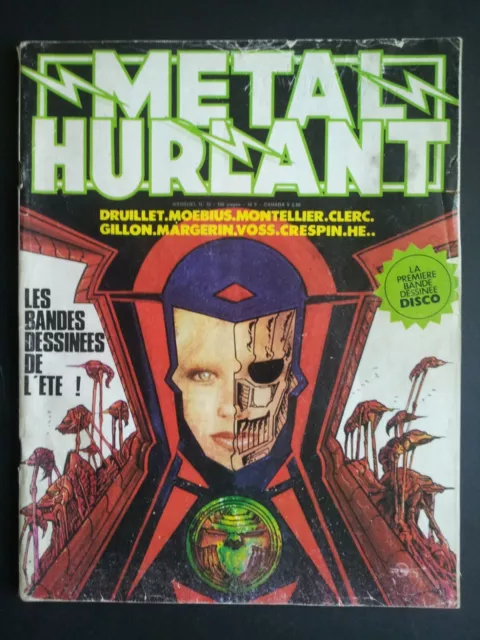 Métal Hurlant Les bandes dessinées de l’été Revue  1978 N° 32