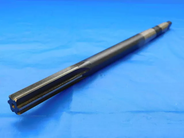 National 0.5005 Od Hss Reamer Mt1 Shank 6 Fl .5005 1/2 .5000 +.0005 Oversize