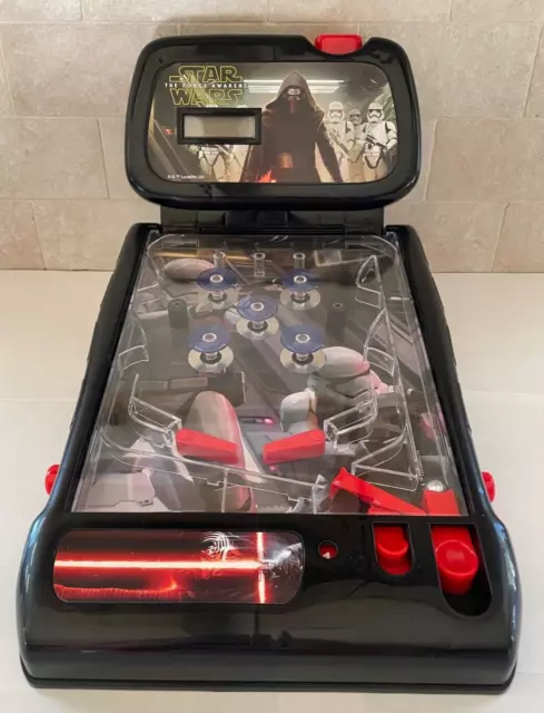 2009 Star Wars The Force Awakens Tabletop Pinball Machine Game