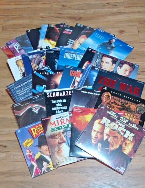 Laserdiscs  Films  ( 30 )- Bundle / Job Lot / Collection