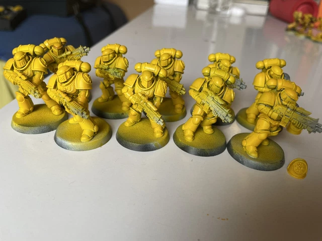 Space marines primaris Intercessors warhammer 40k Imperial fist