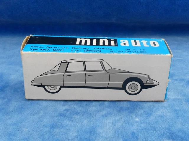 Jouet Filoguidé ALBERT RICHARD – Citroën DS19, Boîte D'origine, Fabrication Française RARE