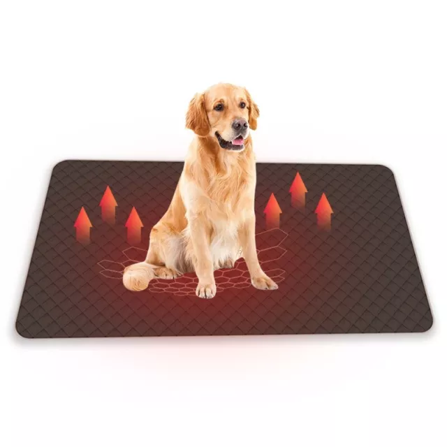 Pet Heating Pad Cat Dog Electric Heat Mat Warm Bed Puppy Whelping Pads 3 Sizes