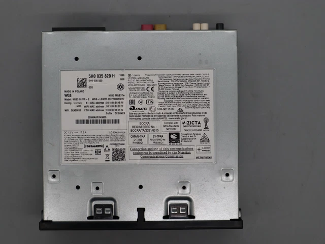 Sistema di navigazione centralina lettore unità VW GOLF VIII, 8 MIB3, 5H0035820H