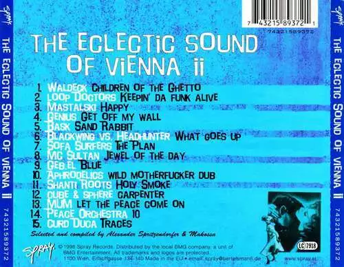 Various - The Eclectic Sound Of Vienna 2 CD Comp 3938 2