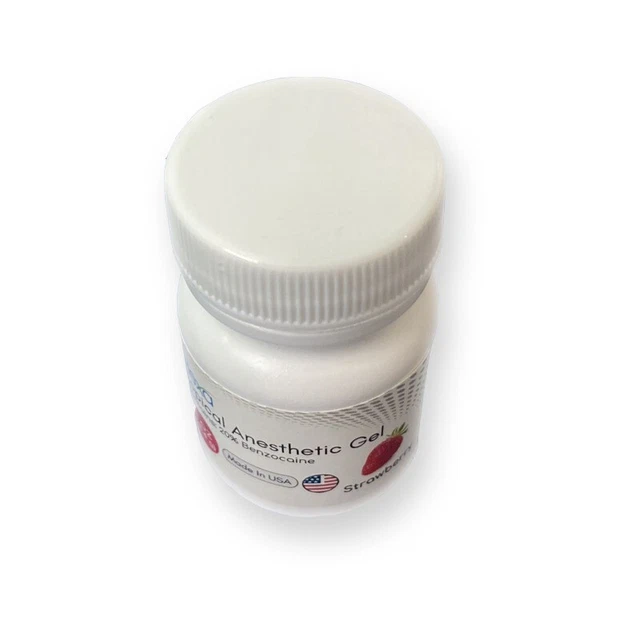 Hexa TG-1001 - Pina Colada flavored Topical Anesthetic Gel (Benzocaine 20%) 1 oz