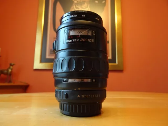 SMC Pentax FA 28-105mm F4-5.6 Power Zoom Lens for Pentax K