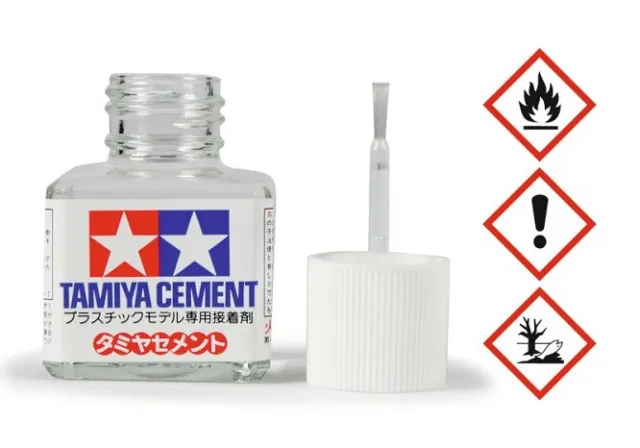 Tamiya 87003 - Accessory - Tamiya Cement/Plastic Adhesive 1.4oz - New