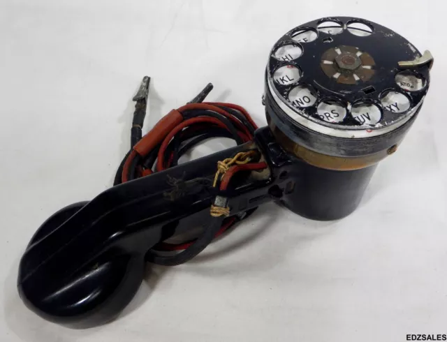 Vintage Bell System Western Electric Lineman’s Test/Butt Set Rotary Phone