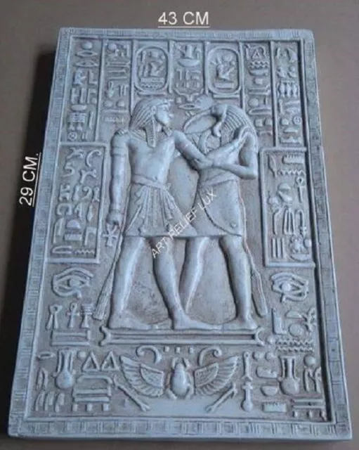 Thoth Relief Agypten Ägyptische Reliefs Gips Skulptur Wandrelief Flachrelif Bild