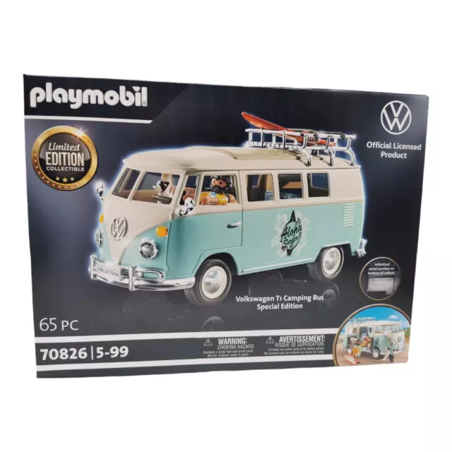 Playmobil 70826 Volkswagen T1 Camping Bus Special Edition Limitiert VW Bulli NEU