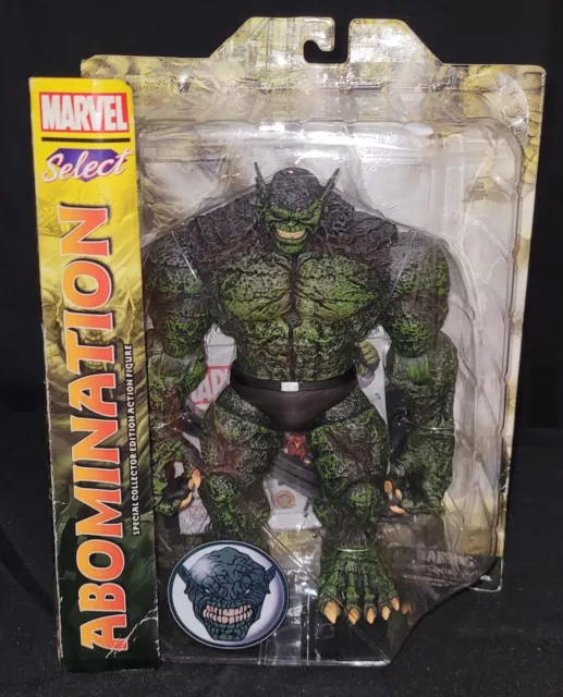Diamond Select Marvel Select ABOMINATION Heavy Action Figure - pkg issues