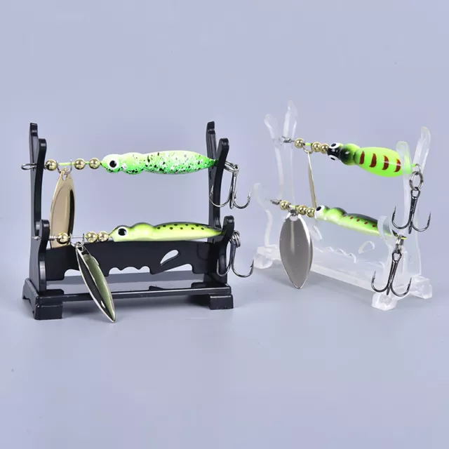 Fishing Lure Showing Stand Acrylic Bait Lure Crankbait Show Shelf Display Ho SN❤