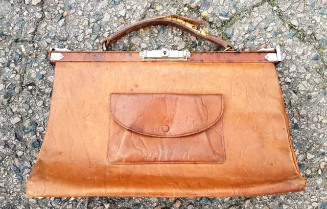 Antike Hebammentasche Leder Damen Handtasche Arzttasche Reisetasche Gepäck