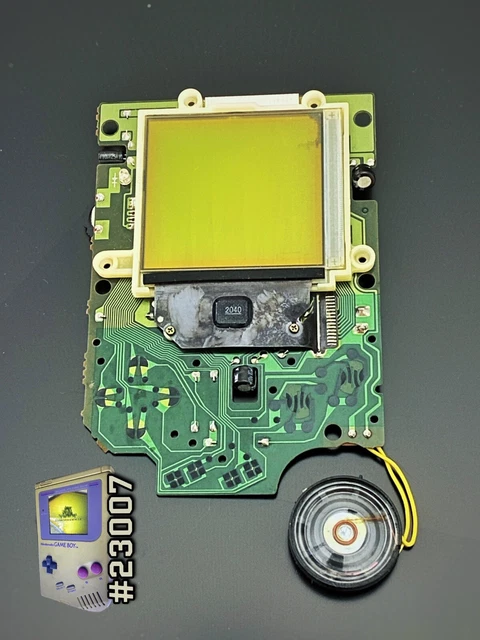 Original Game Boy DMG-01 Screen Front Motherboard n Speaker Authentic FOR PARTS