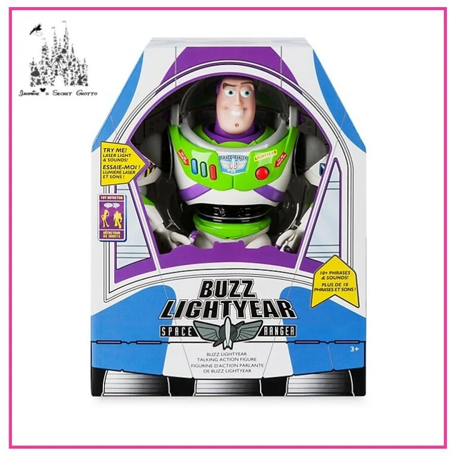 DISNEY TOY STORY Buzz Lightyear Interactive Talking Action Figure 12" H