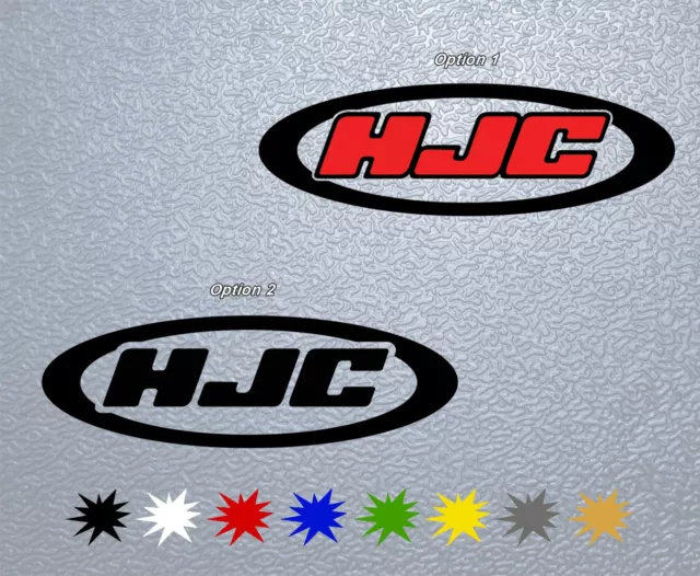 MOTORCYCLE STICKER PEGATINA DECAL VINYL HJC Helmet