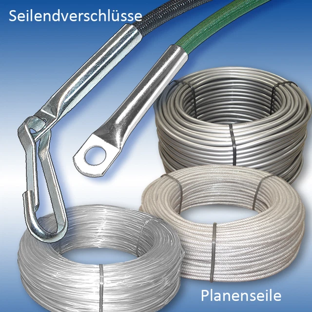 Corde Câble Cordon D'Extension Captures de Fin Bache Remorque Zollseil Filet