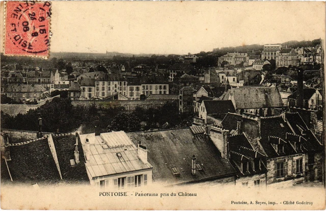 CPA Pontoise Panorama pris du Chateau FRANCE (1308695)