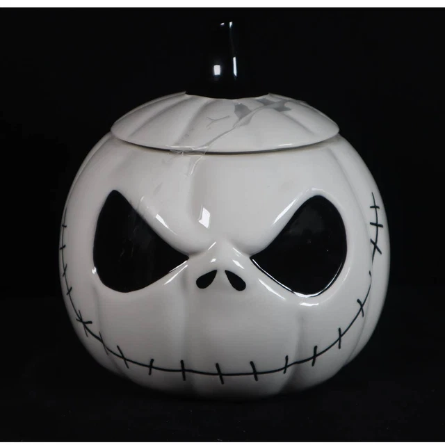 JACK SKELLINGTON COOKIE Jar Canister Disney Nightmare Before Christmas