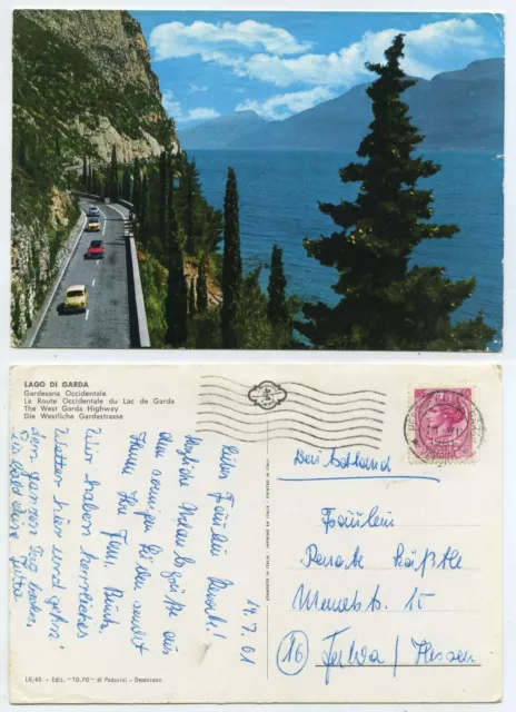 56655 - Lake Garda - Gardesana Occidentale - AK, run 14.7.1961