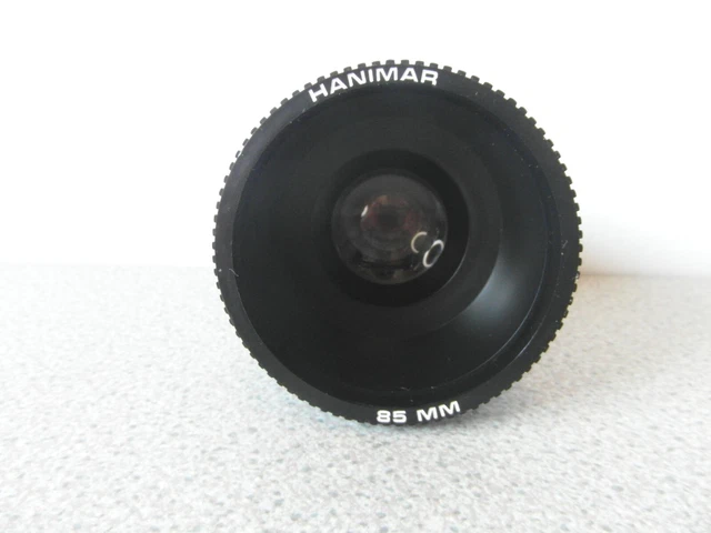 Lente proyector deslizante Hanimex Hanimar 85 mm