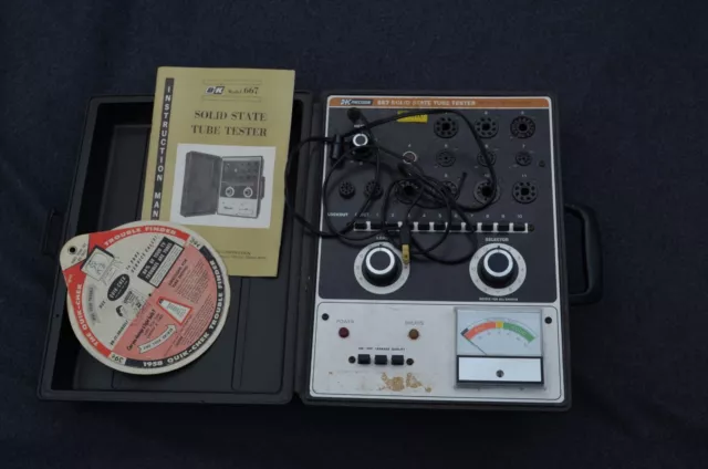 B&K  667 Mutal Conductance Vacuum Tube Tester