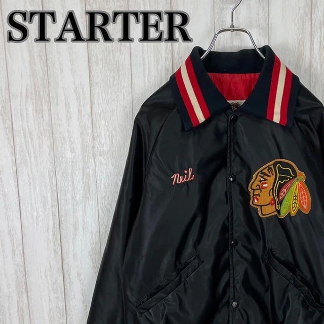 Starter 90S Blackhawks Stadium Jacket