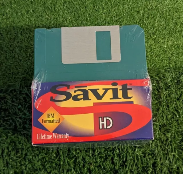 Savit 25 Pack Assorted Colors 3.5" Floppy Disk NEW HD Double Sided