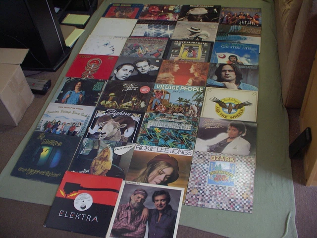 LOT DE 30 disques vinyles, 1970s-80 rock, pop & plus EUR 55,26 ...