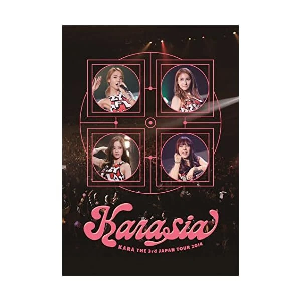 KARA THE 3RD Japan Tour 2014 Karasia (2DVDS) Free Shipping w
