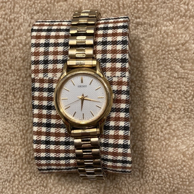 WOMEN'S SEIKO V701-1930 R1 864388 wrist watch Working #0540 $19.95