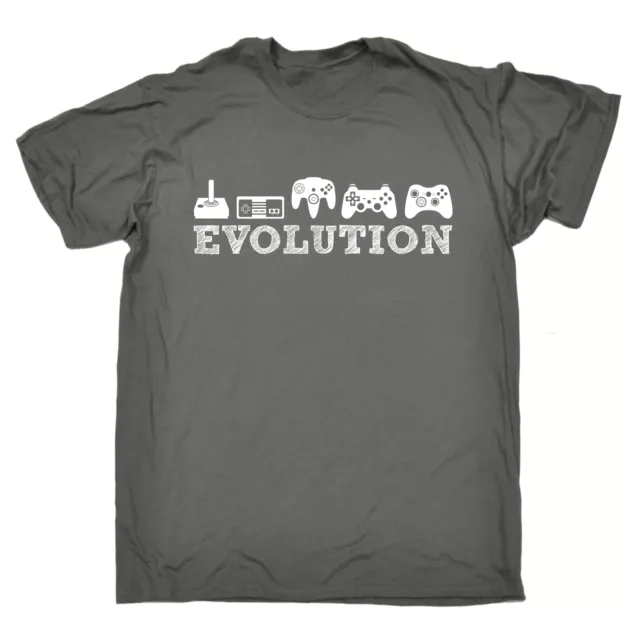 Evolution Gaming T-SHIRT video games gamer console joystick funny Gift Gifts