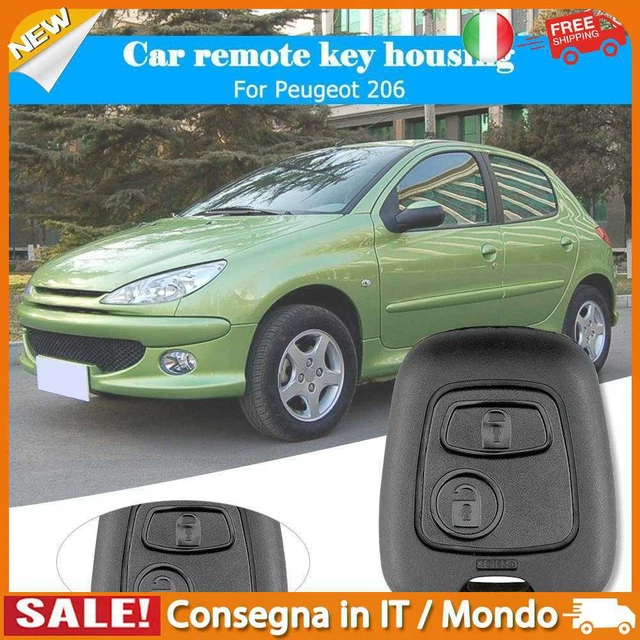 IT ABS Car Key Shell Replaceable Remote Key Case Car Key Button Pad for Peugeot