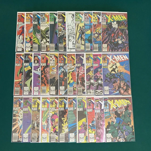 Marvel Uncanny X-Men Comics #230 thru #259 Vol. 1 + Variants #235, #248, #258