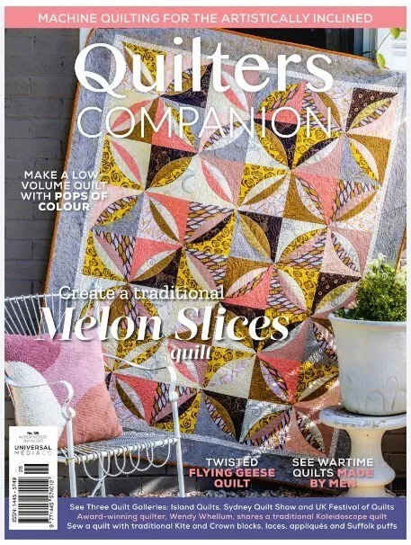 Australian Quilters Companion Magazine Issue 125/ MELON SLICES QUILT