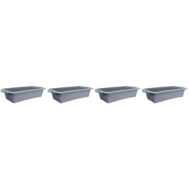 4 utensilios para hornear pan tostado rectangular antiadherente pan tostado de silicona