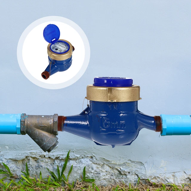 DN15 Wasserzähler Leitungswasserzähler Engineering Wasserzähler Rotortyp Wasserz