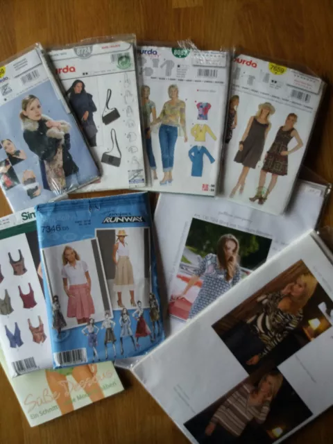 Burda, Simplicity und Pattern company Schnittmusterpaket