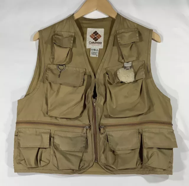 THE HENRY'S FORK 2 Columbia Fly Fishing Vest New Size Medium $34.00 -  PicClick
